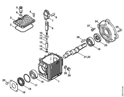 Elektricni visokotlacni cistilnik (RE) RE 360 K crpalka della Marca Stihl