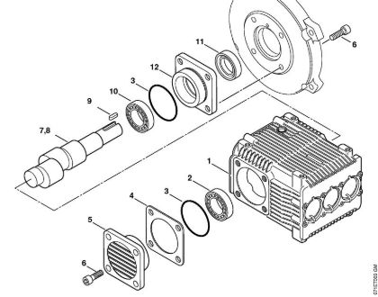Elektricni visokotlacni cistilnik (RE) RE 361 crpalka, odmikalna gred della Marca Stihl