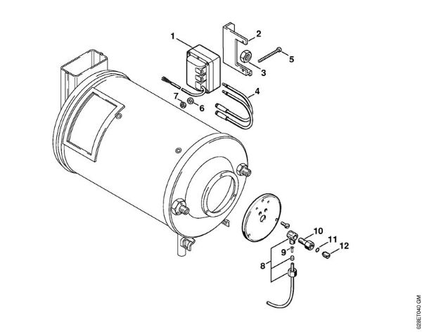 Elektricni visokotlacni cistilnik (RE) RE 560 W Gorilnik   X 22 947 639 della Marca Stihl