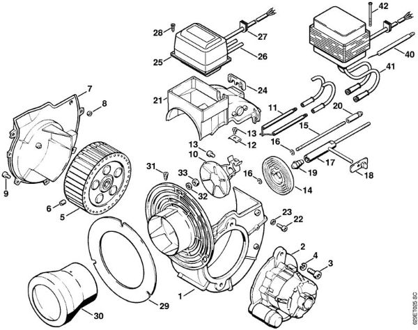 Elektricni visokotlacni cistilnik (RE) RE 600 W Gorilnik della Marca Stihl
