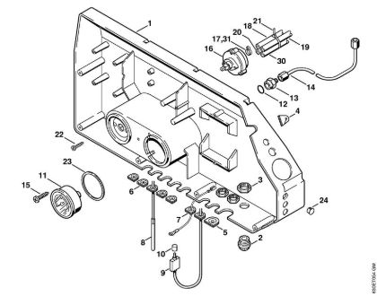 Elektricni visokotlacni cistilnik (RE) RE 640 W Centralno stikalo della Marca Stihl