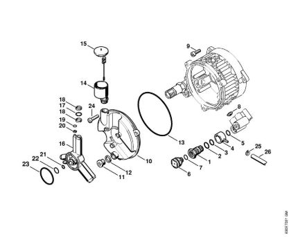 Elektricni visokotlacni cistilnik (RE) RE 640 W crpalka della Marca Stihl