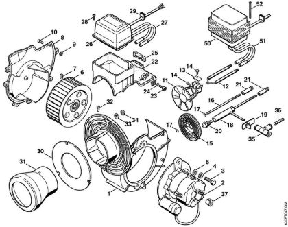 Elektricni visokotlacni cistilnik (RE) RE 640 W Gorilnik   X 35 800 836 della Marca Stihl