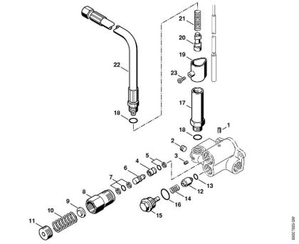 Elektricni visokotlacni cistilnik (RE) RE 640 W Varnostni blok della Marca Stihl