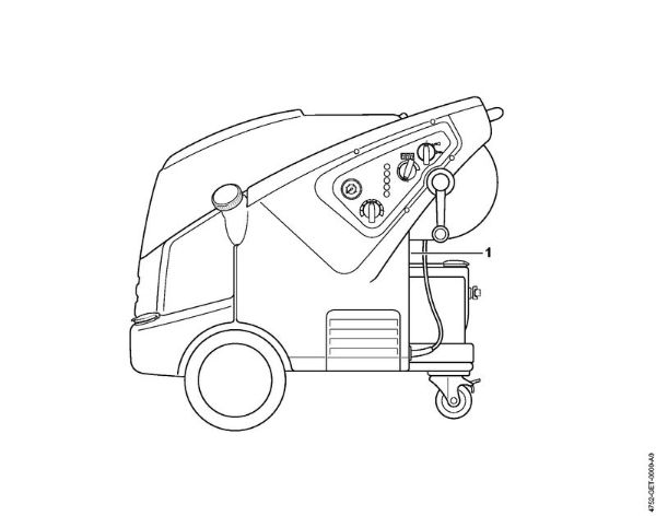 Elektricni visokotlacni cistilnik (RE) RE 661 PLUS Serijska številka della Marca Stihl