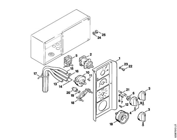 Elektricni visokotlacni cistilnik (RE) RE 830 W Instrumentalna plošca della Marca Stihl