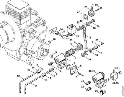 Elektricni visokotlacni cistilnik (RE) RE 840 W crpalka za gorivo   X 35 751 174 della Marca Stihl