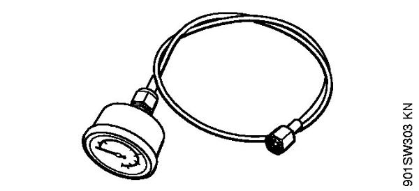 Elektricni visokotlacni cistilnik (RE) RE 961 PLUS Manometer della Marca Stihl