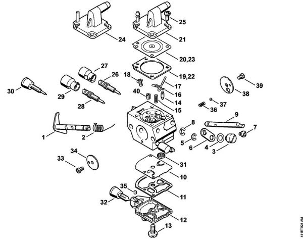BT 120 C BT 120 C Uplinjac C1Q-S161, C1Q-S83 della Marca Stihl