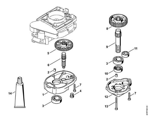 BT 121 BT 121 Gonilo della Marca Stihl