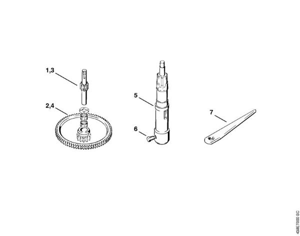 BT 308 BT 308 Gonilo della Marca Stihl