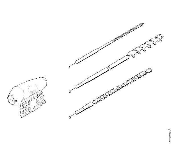BT 310, BT 311 BT 311 Orodja, posebni pribor della Marca Stihl