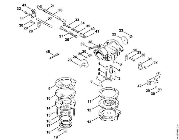 BT 360 BT 360 Uplinjac HL-327 della Marca Stihl