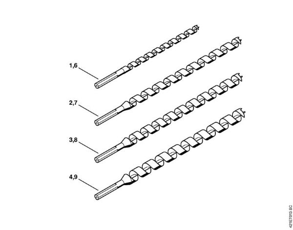 BT 45 BT 45-Z Sveder za les della Marca Stihl