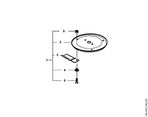 Dodatni deli Disk Cut 55 A - »Disk-Cut« 55 della Marca Viking
