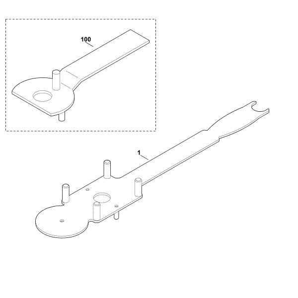 Slika H - Specialno orodje MB 6.1 RV