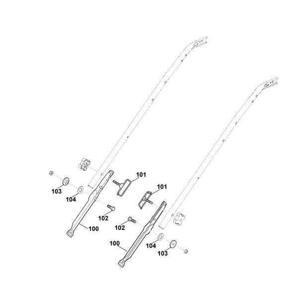 Slika B1 - Spodnji del krmila MB 650.0 VE