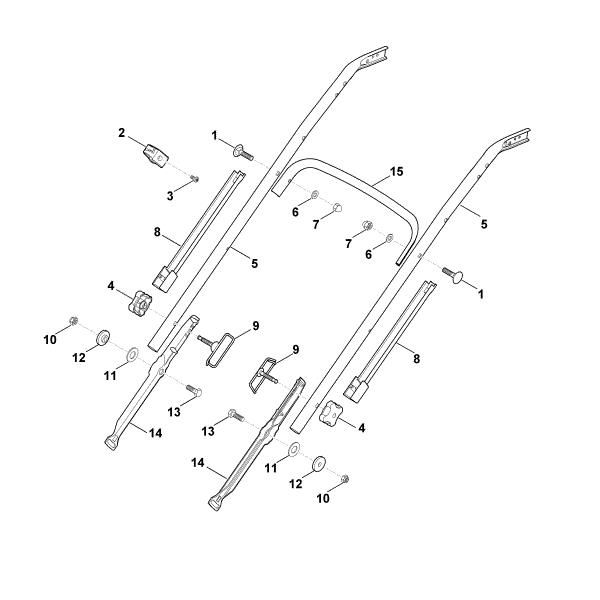 Slika C - Spodnji del krmila MB 655.0 G, MB 655.0 GM MB 655.0 GM