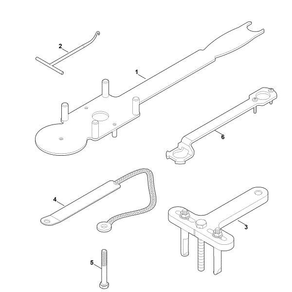 Slika J - Specialno orodje MB 756.0 YC