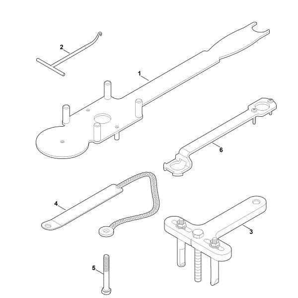 Slika J - Specialno orodje MB 756.0 YS