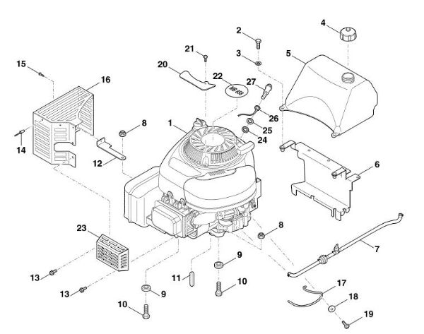 Slika G - Motor, rezervoar MB 858.0