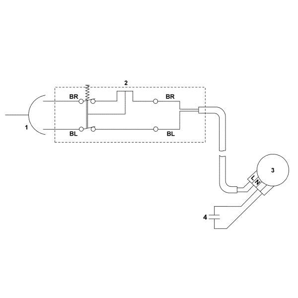 Slika G - Stikalna shema ME 545.0 C