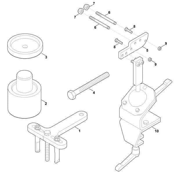 Slika I - Specialno orodje HB 445.2