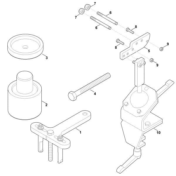 Slika I - Specialno orodje HB 685.1