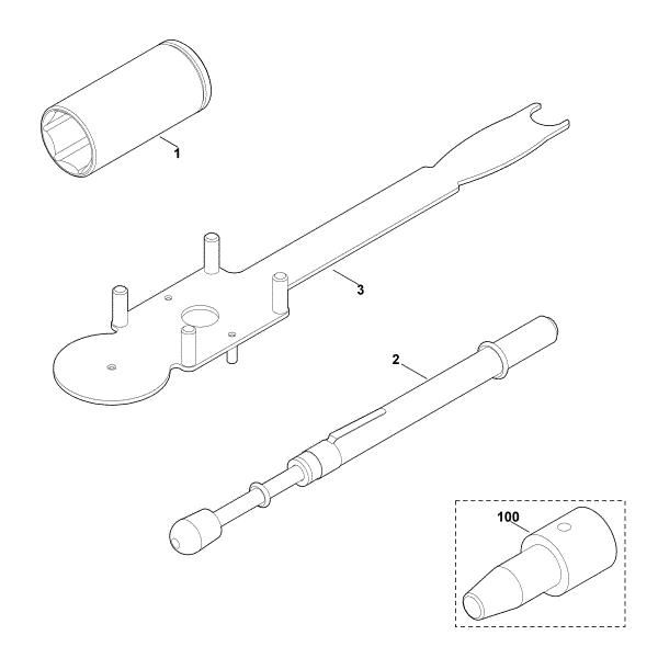 Slika H - Specialno orodje LB 540