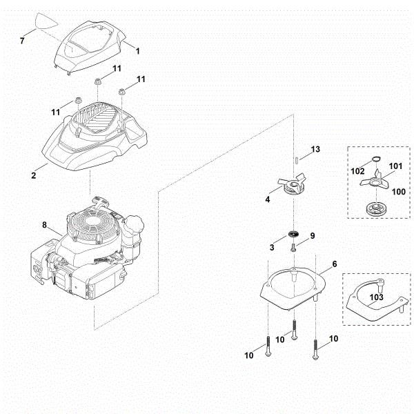 Slika D - Motor LB 540.1