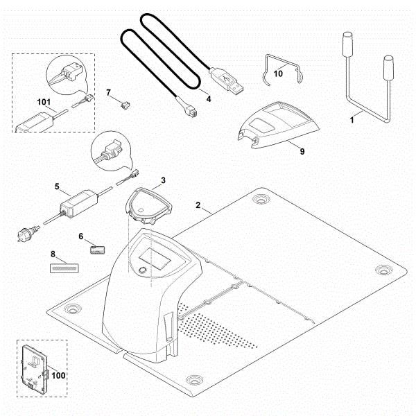 Slika I - Specialno orodje MI 422.0