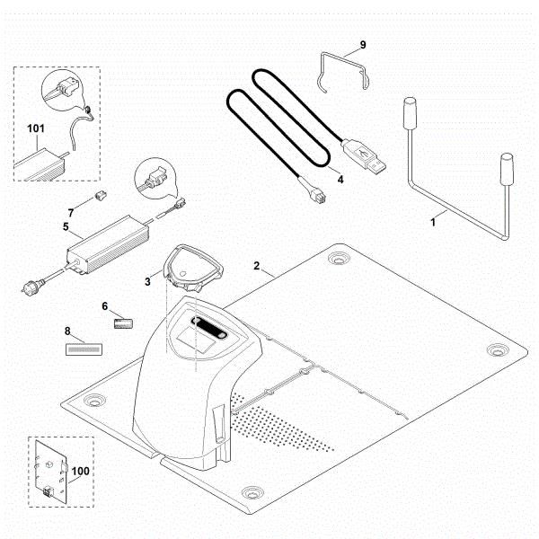 Slika I - Specialno orodje MI 632.0 PC