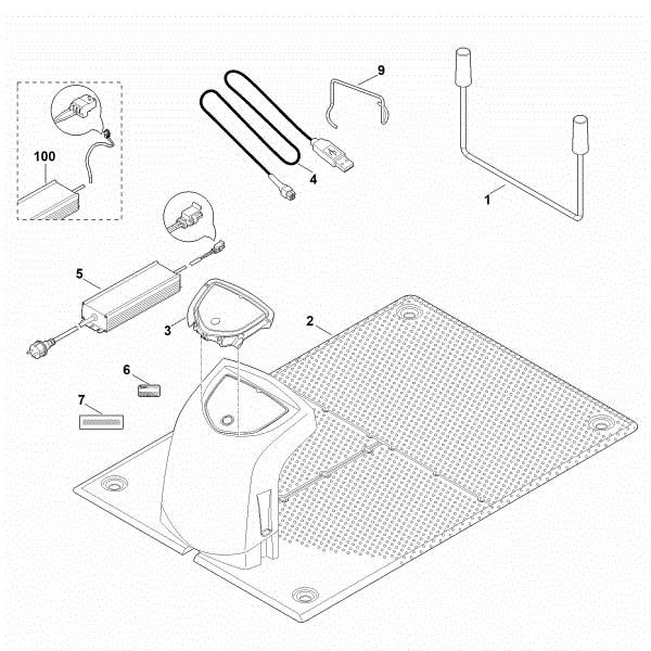 Slika H - Specialno orodje MI 632.1 C