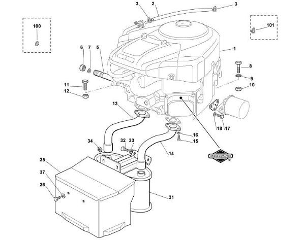 Slika E - Motor MT 795