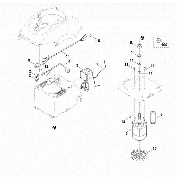 Slika C - Elektricni deli GE 420.1
