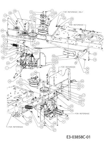 Transmission (1/2) KROSSER 92/13,5 T Cat.2010 Garden tractor