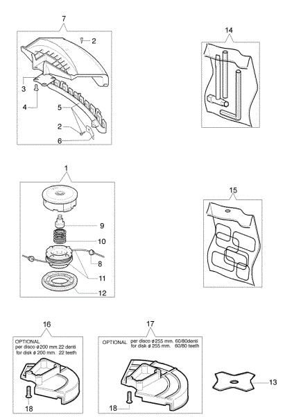 Accessories 446 BP Brushcutter