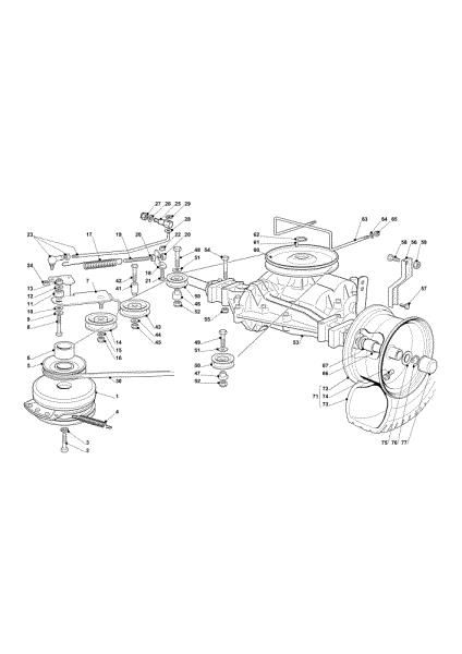 Transmission OM 91PLUS/14,5K M Cat.2011 Garden tractor