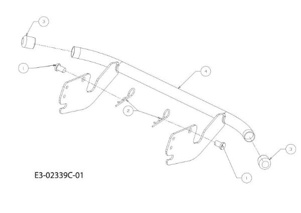 Bumper KROSSER 105/22 H Cat. 2011 (13XXXXXX636) Garden tractor