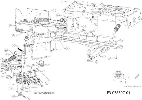 Transmission (2/2) KROSSER 92/13 T Cat.2011 Garden tractor