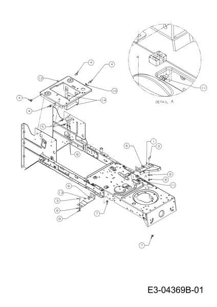 Frame KROSSER 80/12,5 T Cat.2012 Garden tractor
