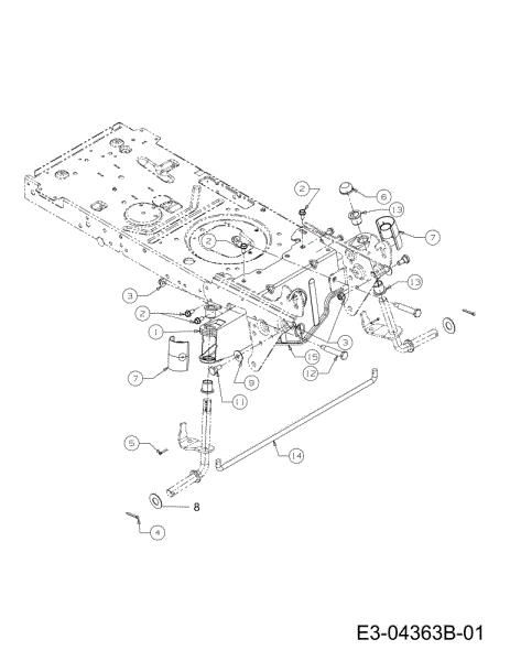 Front axle (1/2) KROSSER 92/13 T Cat.2012 Garden tractor