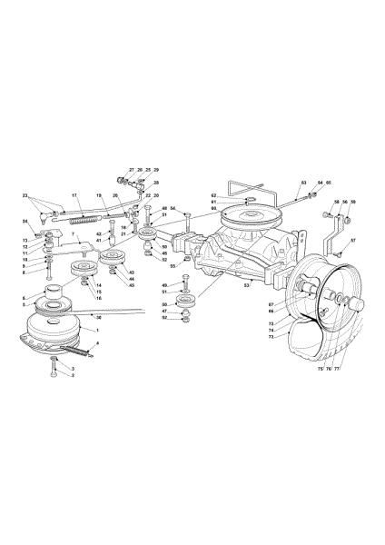 Transmission OM 91PLUS/14,5K M Cat.2012 Garden tractor