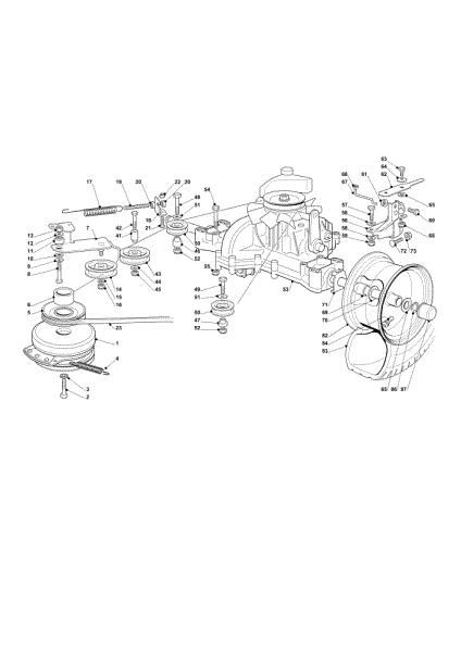 Transmission OM 93C/13,5H Cat.2012 Garden tractor