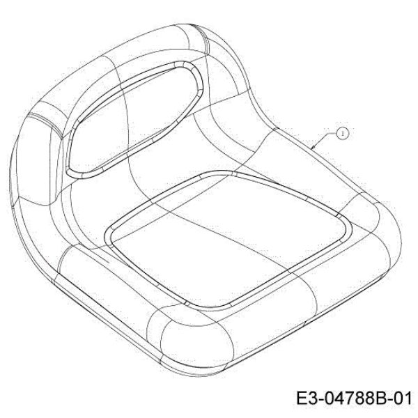 Seat TORNADO 108/18,5 H Cat.2013 Garden tractor
