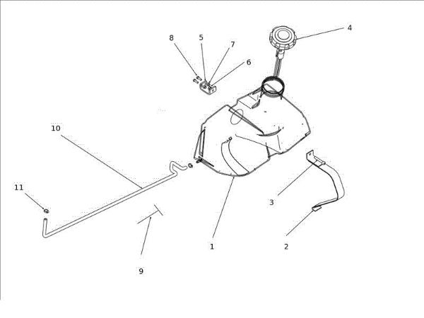 Tank OM 106S/24H 4X4 France Cat.2013 Garden tractor