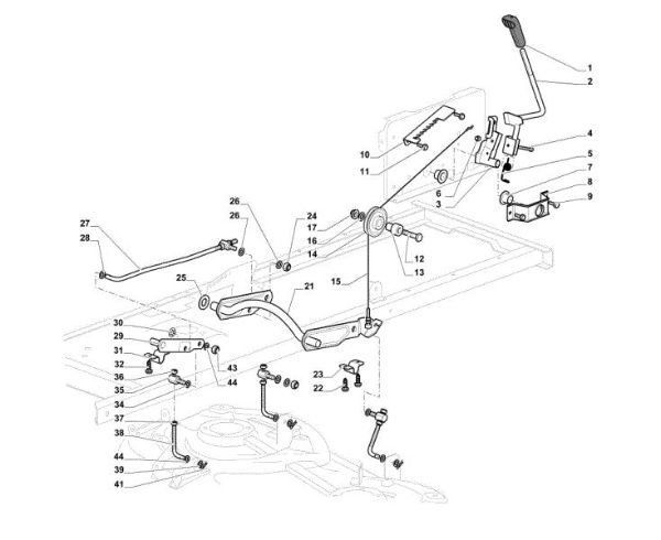 Cutting plate lifting OM 84/14,5 K H Cat. 2014 Garden tractor