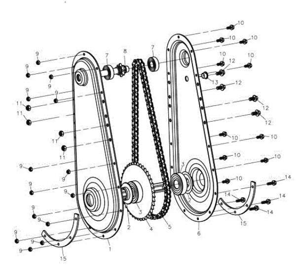 Gears MH 175 RK (K800 HT) Rotary tiller