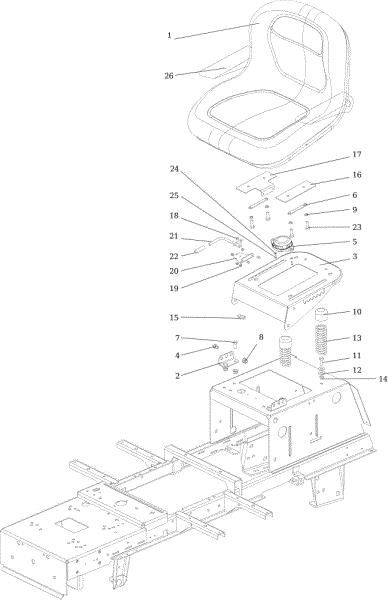 Hood (1/2) OM 124/22 H Cat. 2015 Garden tractor
