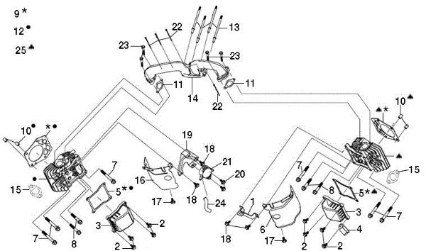 Top cover OM 105/24 K H Garden tractor